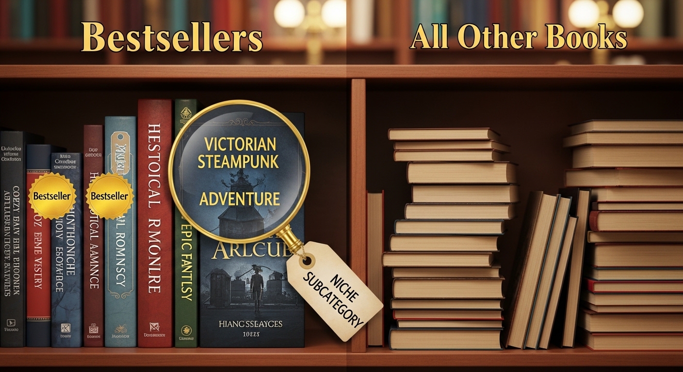 KDP low competition categories — how to find niche Amazon KDP categories for bestseller ranking