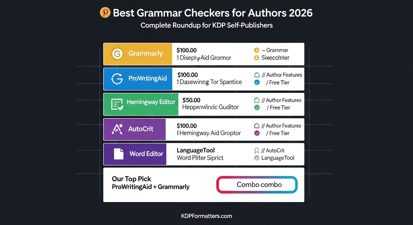 LanguageTool review for authors — best free multi-language grammar checker for KDP self-publishers